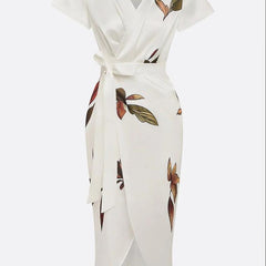 Amira Elegant Wrap Dress