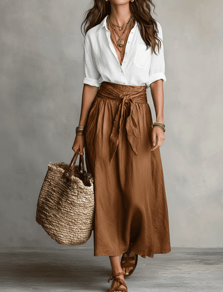 Calista Boho Chic Skirt Set