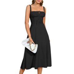 Ariellou dress plain colourway
