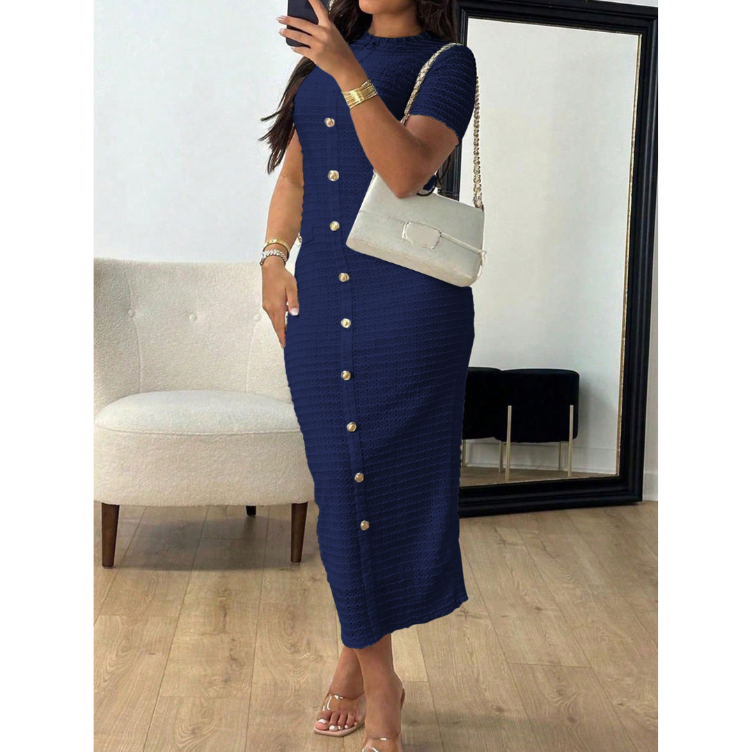 Alina dress fabric detail