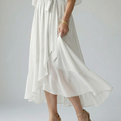 Elric Light Drape Midi Dress