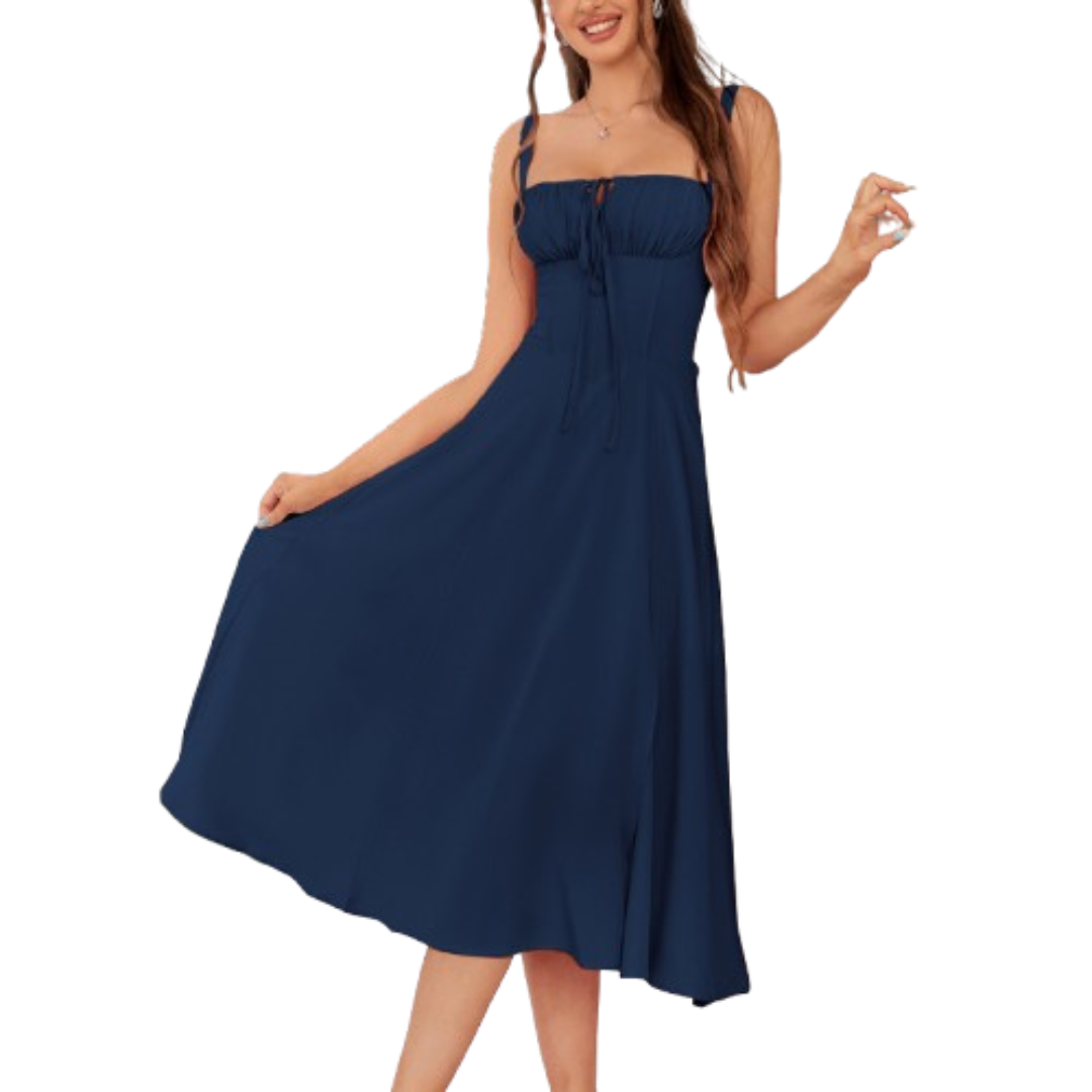 Ariellou dress bodice detail