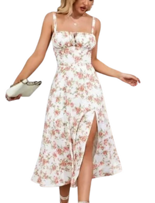 Ariellou dress print detail