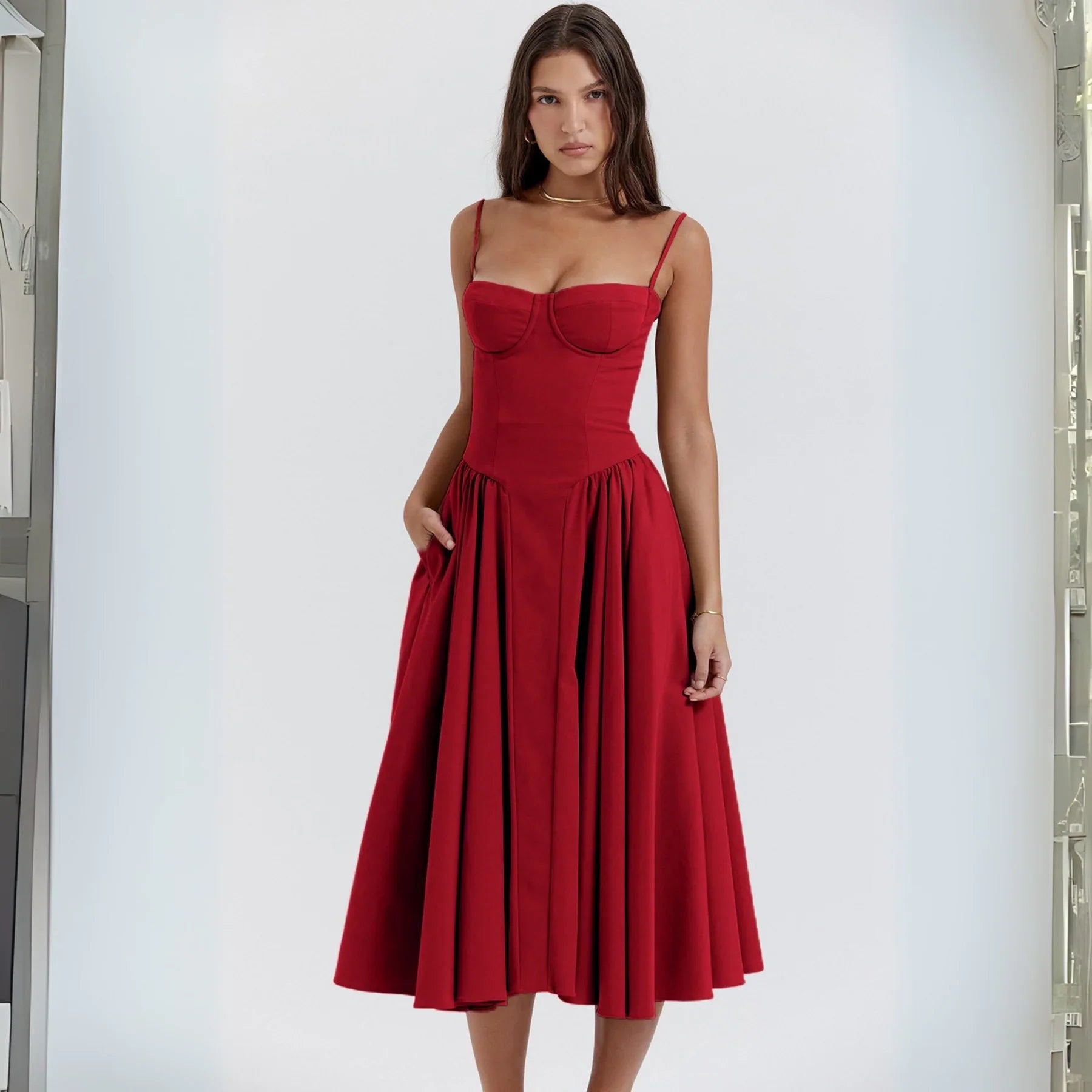 Bodycon midi dress additional colourway