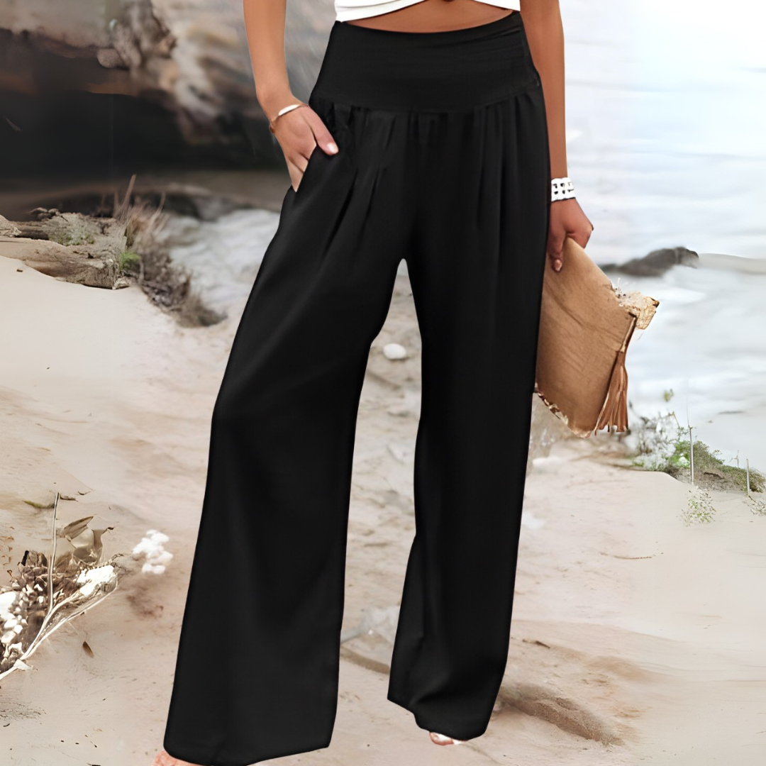 Penny beach pants shown in a second colourway
