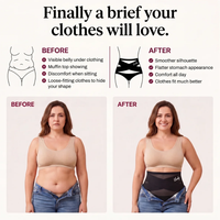 Thea high waisted shaping brief detail