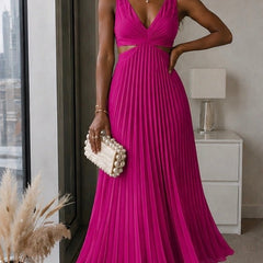 Lily Radiant Twist Dress, Sleeveless Twist-Front Maxi Dress