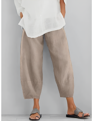Magnolia relaxed comfort pants front view