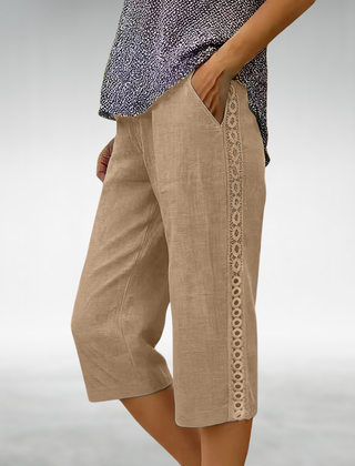 Mallory lightweight comfort shorts front view