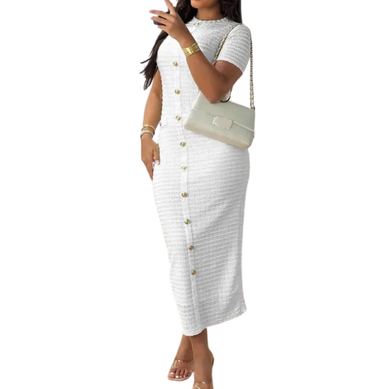 Bronwyn midi dress front view