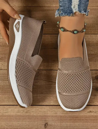 Azalea slip-on sneakers in khaki