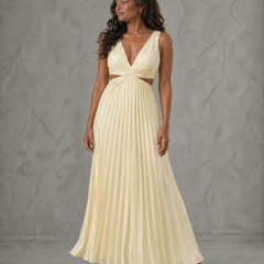Lily Radiant Twist Dress, Sleeveless Twist-Front Maxi Dress