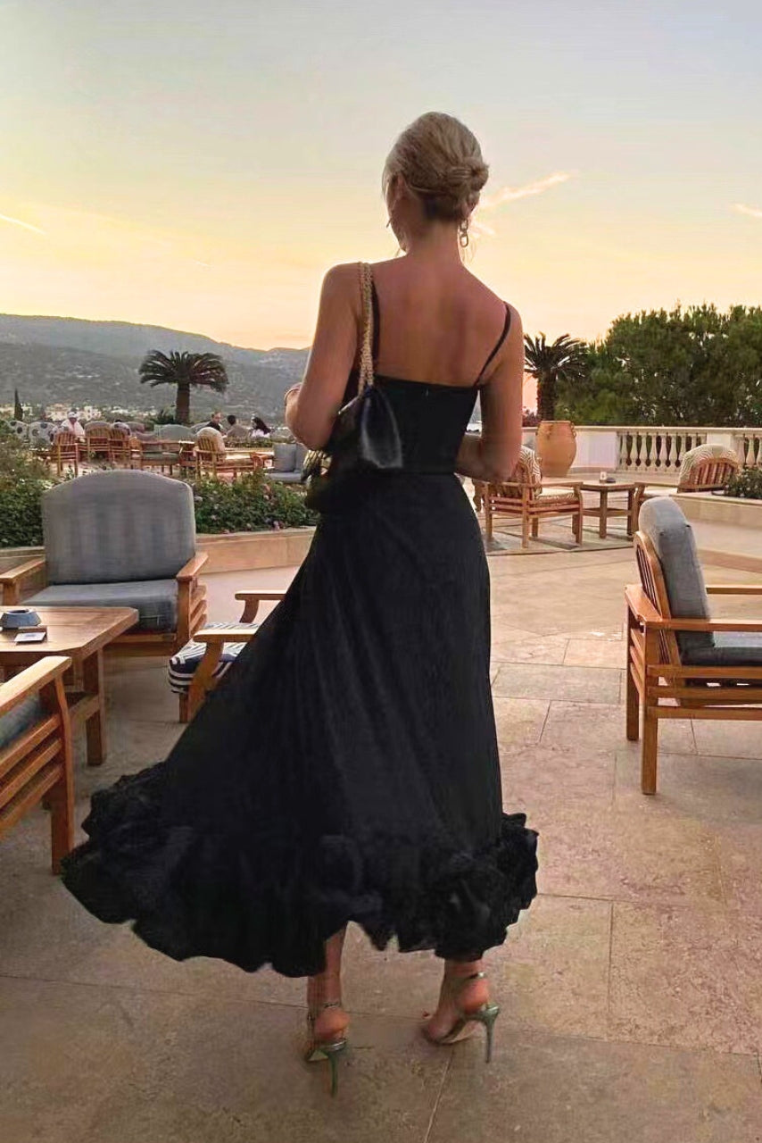 Grace dress styled with accessories