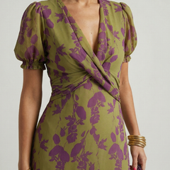 Virel Relaxed Floral Midi Dress