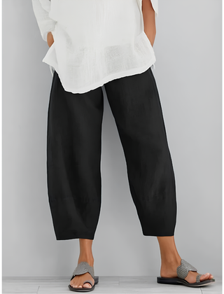 Magnolia pants elastic waistband detail