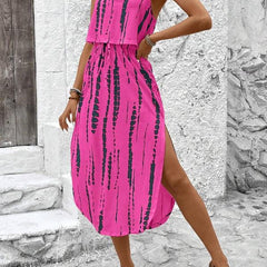Blyte cami dress tie front detail