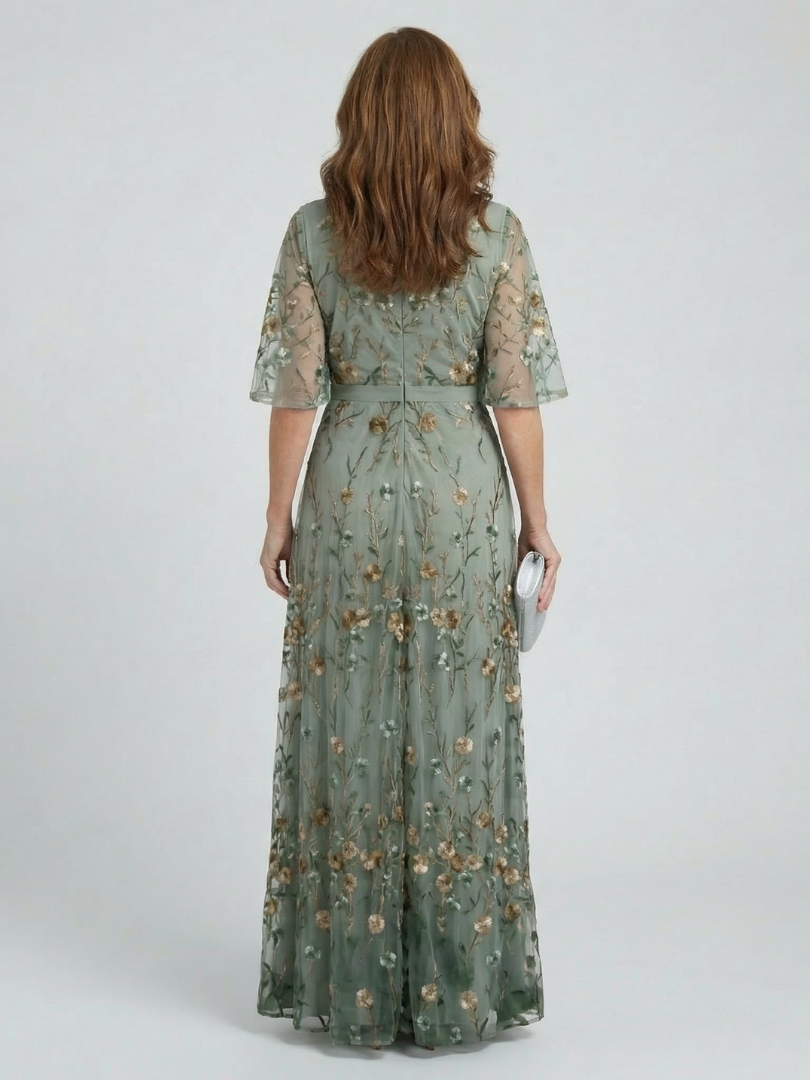 Selora Halter Bloom Flow Maxi Dress, Sleeveless Floral Pull-On Dress