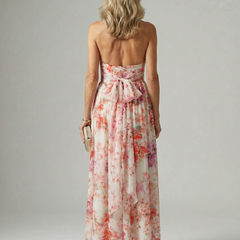 Elyon Easy Flow Maxi Dress with Halter Neckline