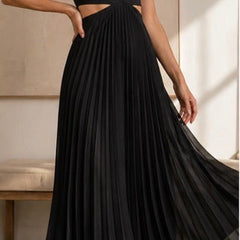 Lily Radiant Twist Dress, Sleeveless Twist-Front Maxi Dress