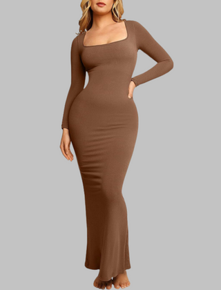 Pito midi dress in khaki