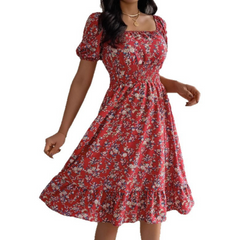 Hiraya sundress in a bright shade