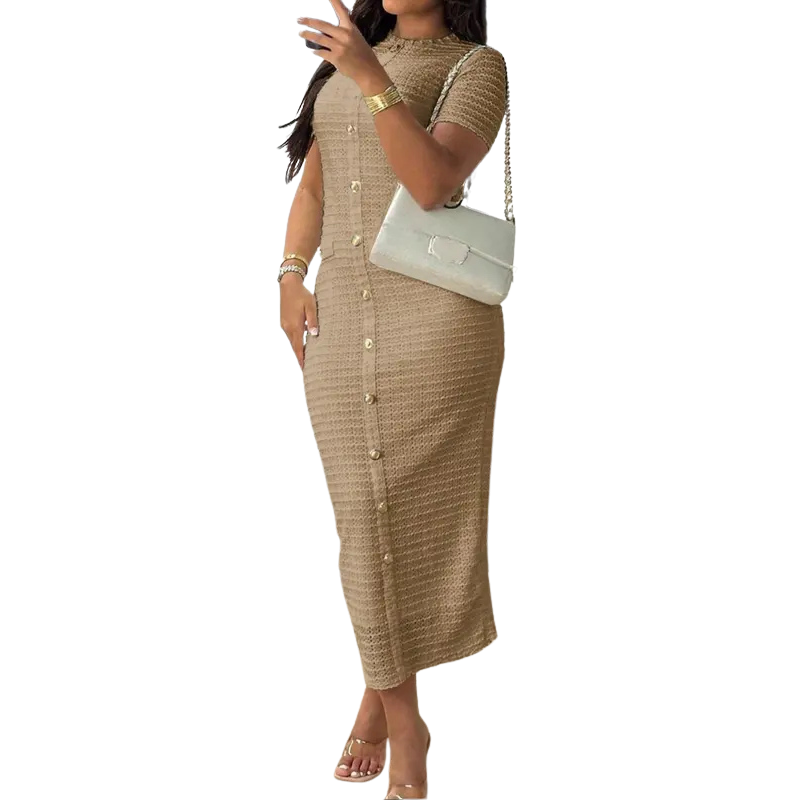 Bronwyn dress worn full length