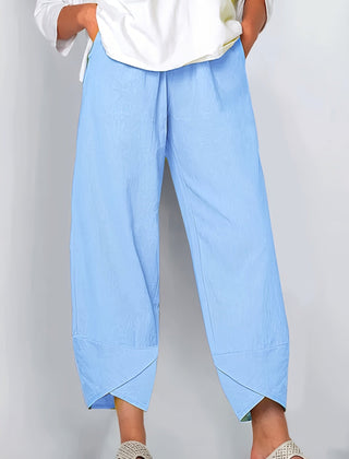 Kaeli trousers styled with a light top