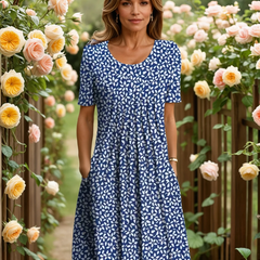 Agatha Elegant Dress with Tummy Coverage