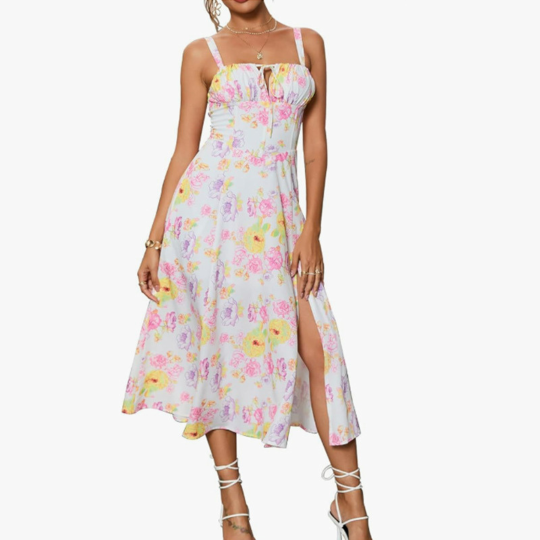 Ariellou dress floral colourway