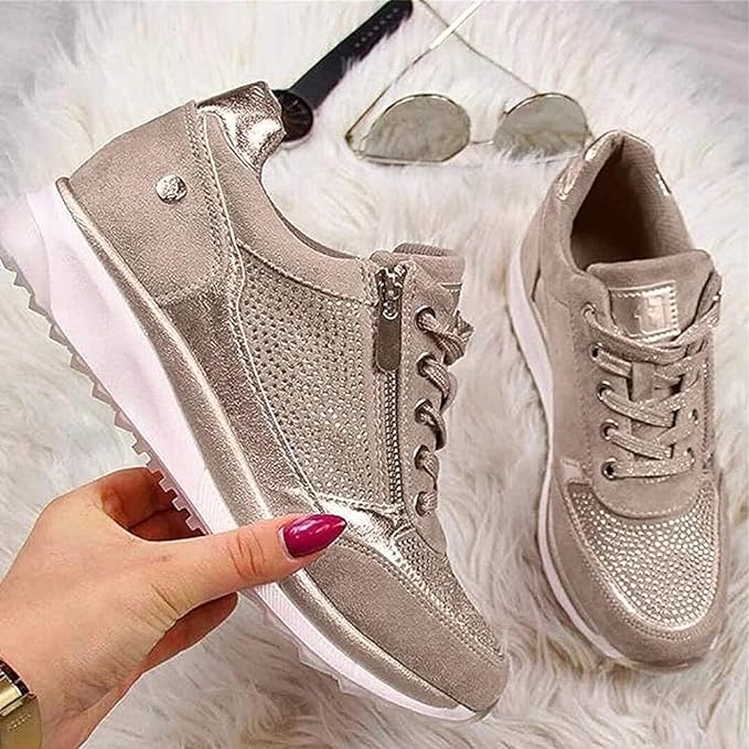 Gabri zip-up orthopedic sneaker, second view