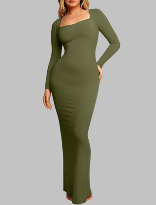 Pito midi dress in green