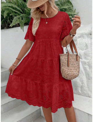 Raemi dress back view