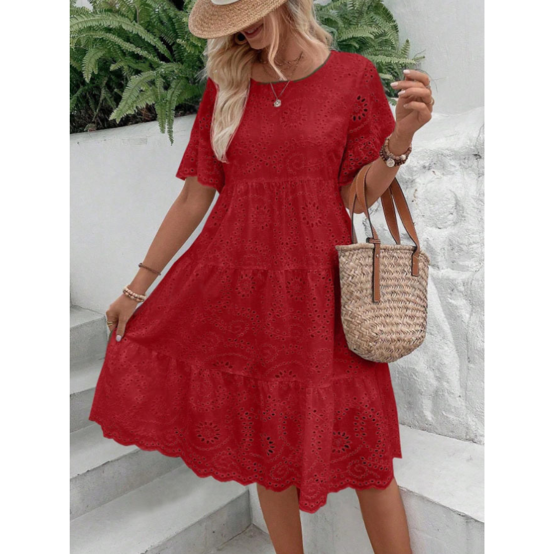 Raemi dress back view