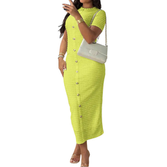 Bronwyn dress styled with heels