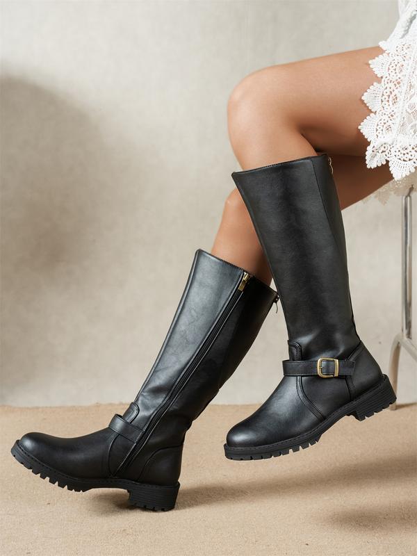 Elsie cushioned comfort boots in black
