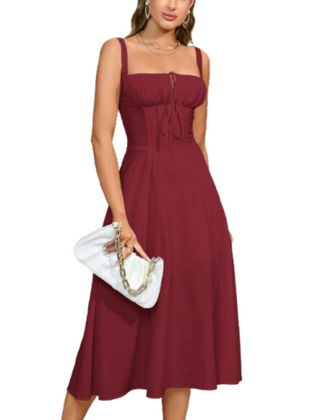 Ariellou dress skirt drape