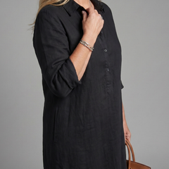 Veronica Long Sleeve Relaxed Silhouette Maxi Dress