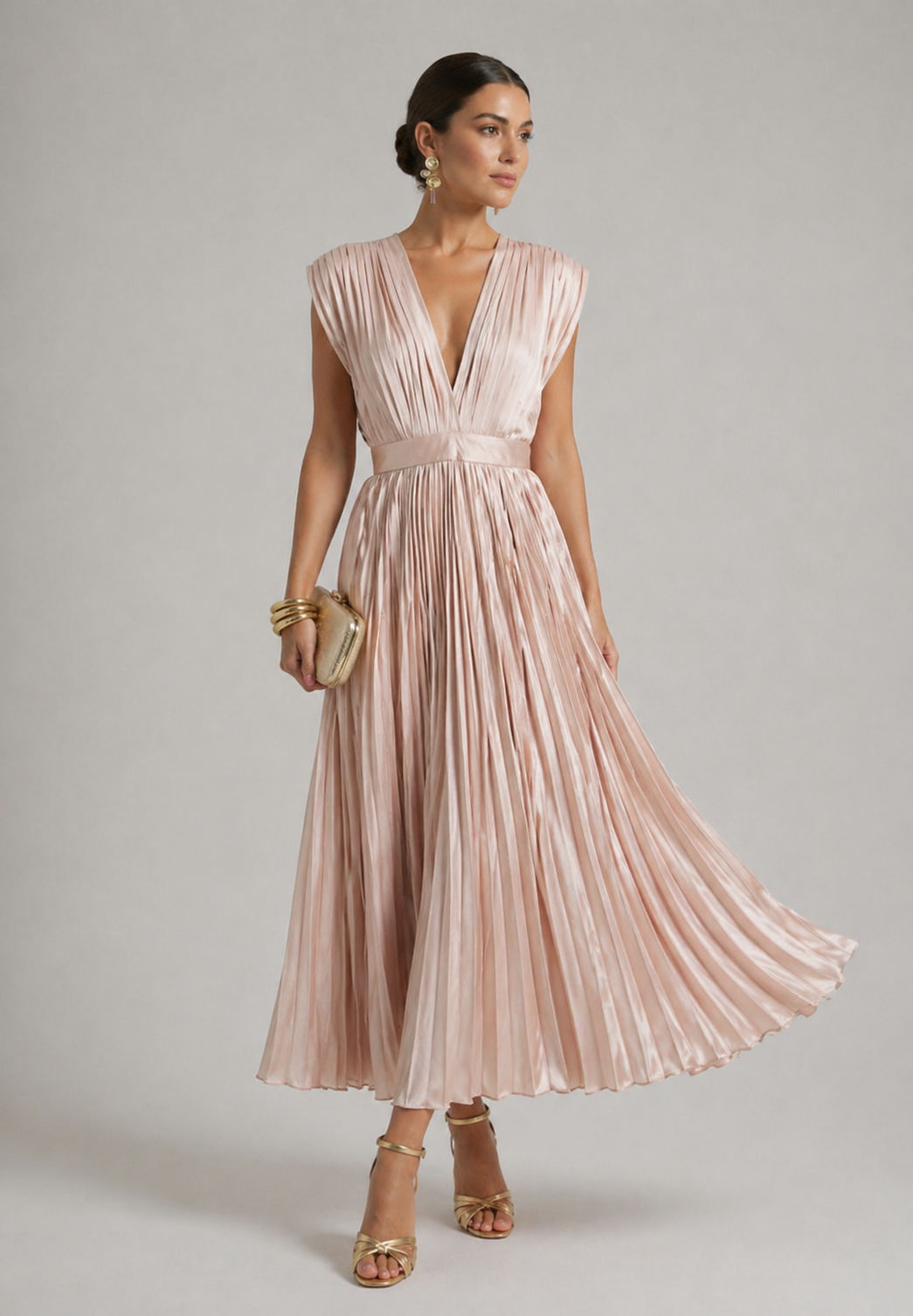 Marni Timeless Pleated Midi Dress