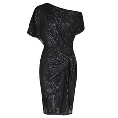 Sparkle dress in a dark colour