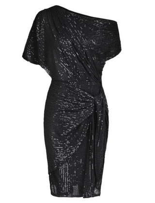 Sparkle dress in a dark colour