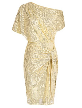 Sparkle dress full length view