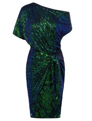 Sparkle dress in a pastel colour