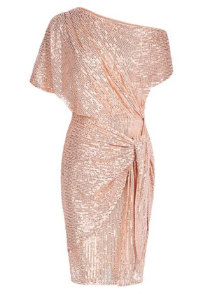Sparkle dress back view