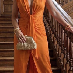 Marguerite Elegant Pleated Dress