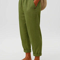 Jemma trousers styled with a summer top