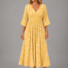 Soraya Bohemian Flow Midi Dress