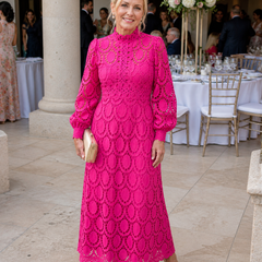 Eloah Lace Midi Dress, Elegant Lace Dress for Special Occasions