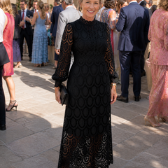 Eloah Lace Midi Dress, Elegant Lace Dress for Special Occasions