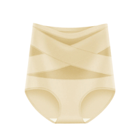 Thea high waisted shaping brief in nude