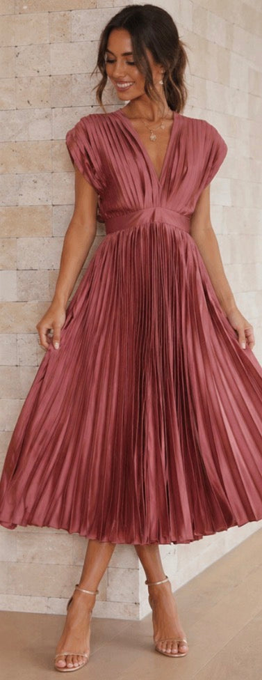 Marni Timeless Pleated Midi Dress